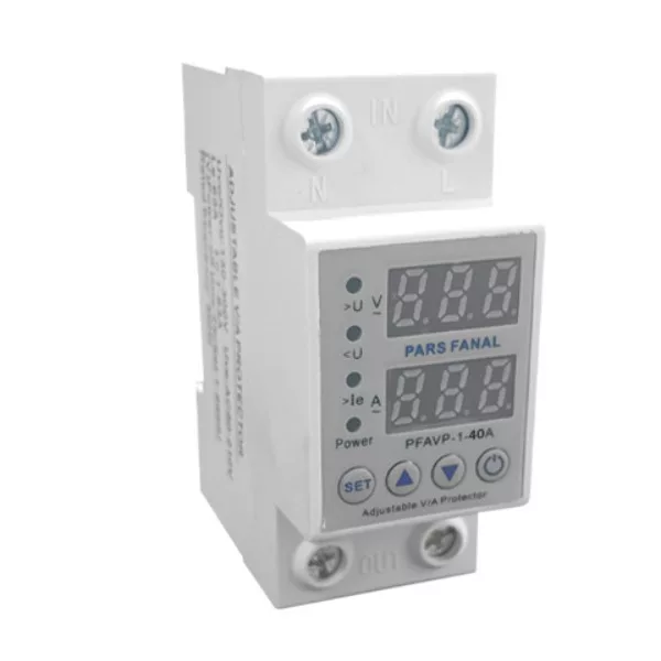 محافظ ولتاژ پارس فانال مدل ۴۰ آمپر تکفاز