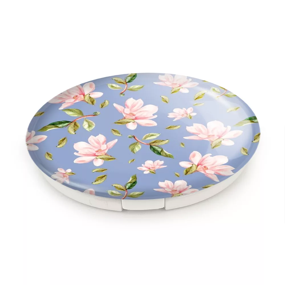 آینه جیبی خندالو طرح گل گلی مدل تاشو کد 29021