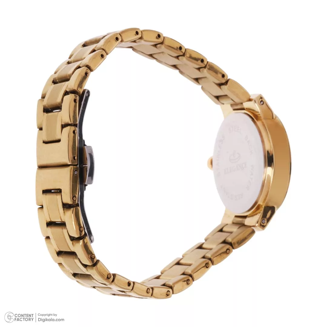 ساعت مچی عقربه‌ای کوارتز زنانه الگانس مدل 005