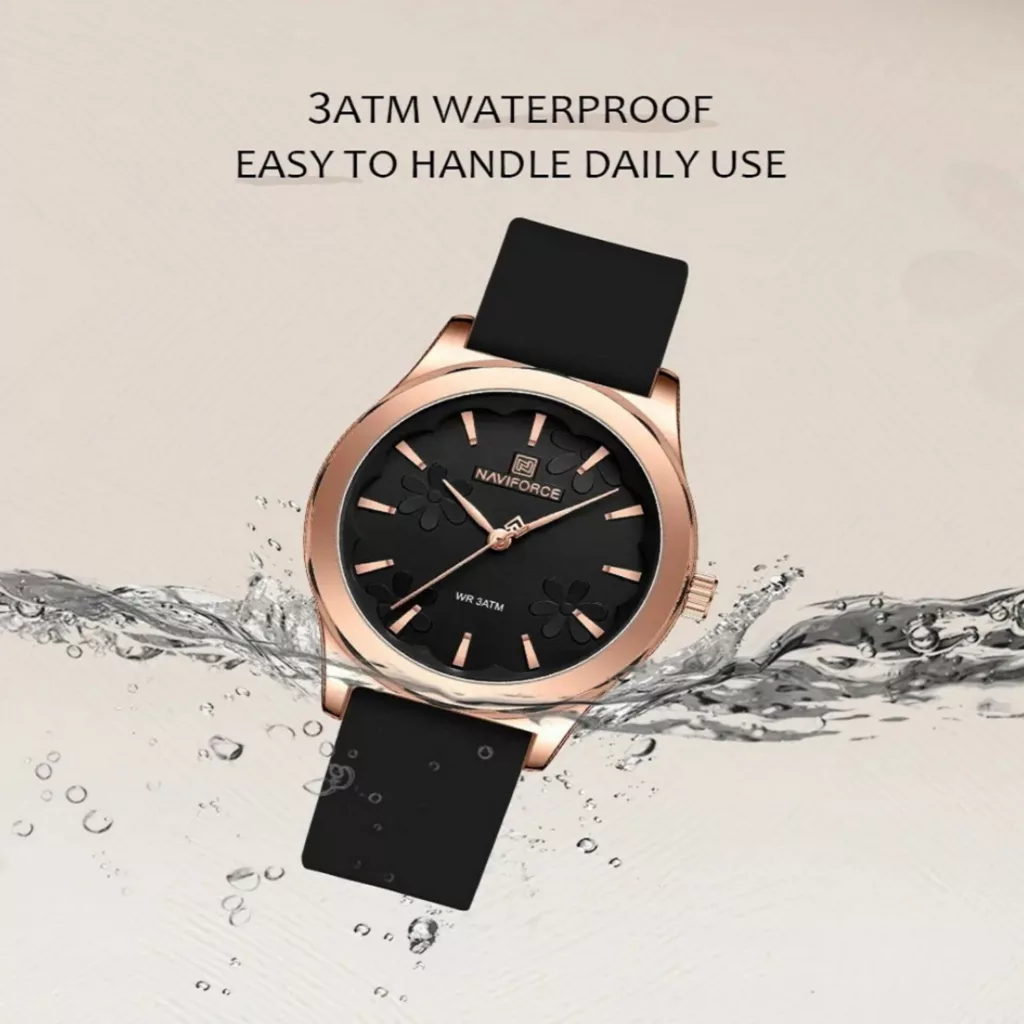 ساعت مچی عقربه ای زنانه نیوی فورس مدل فلاور