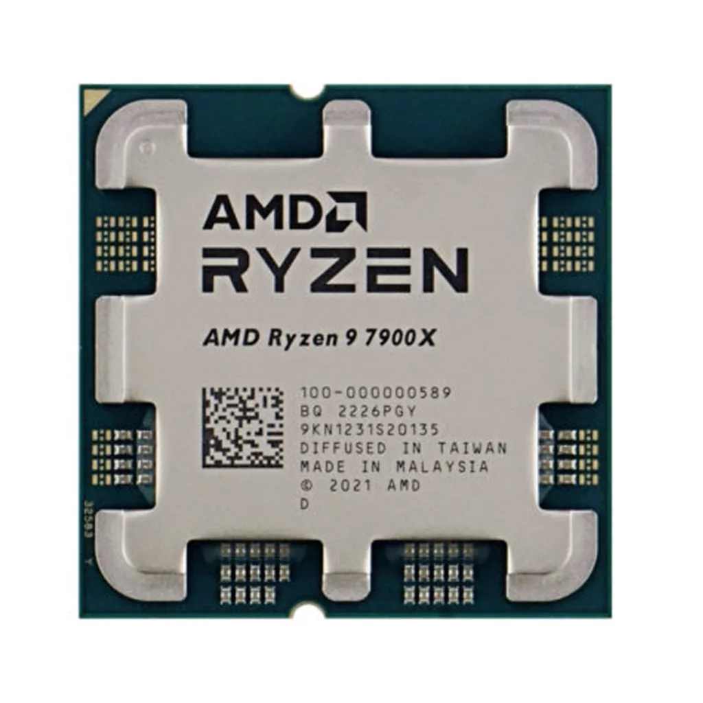 پردازنده مرکزی ای ام دی مدل Ryzen 9 7900X – Tray