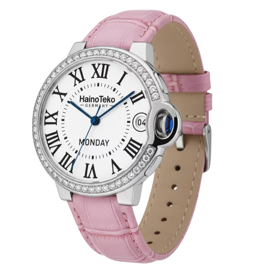 ساعت هوشمند 46 میلی متری هاینو تکو مدل RW-20 با بند چرمی