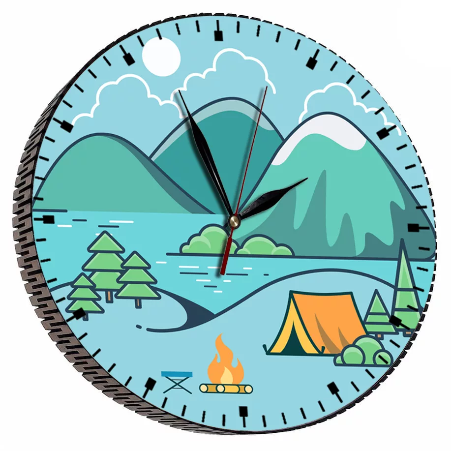 ساعت دیواری مدل کمپ