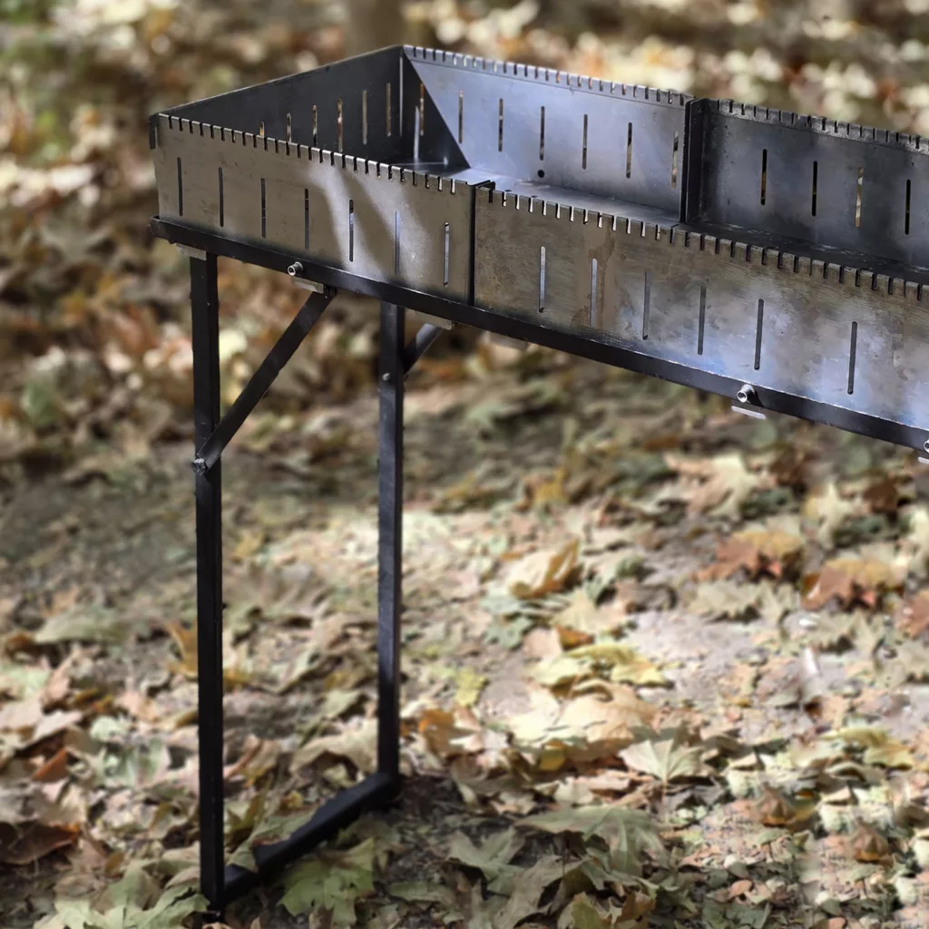 منقل ذغالی مدل تاشو