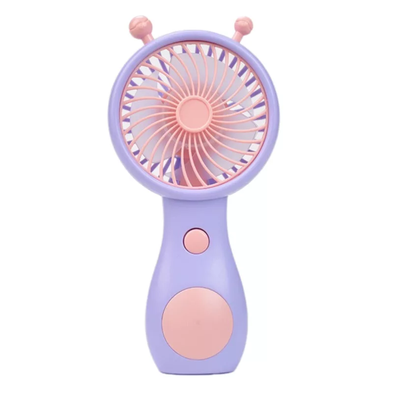 پنکه دستی شارژی مدل CoolMate طرح فانتزی کد SL6602 ظرفیت 400 میلی آمپر ساعت