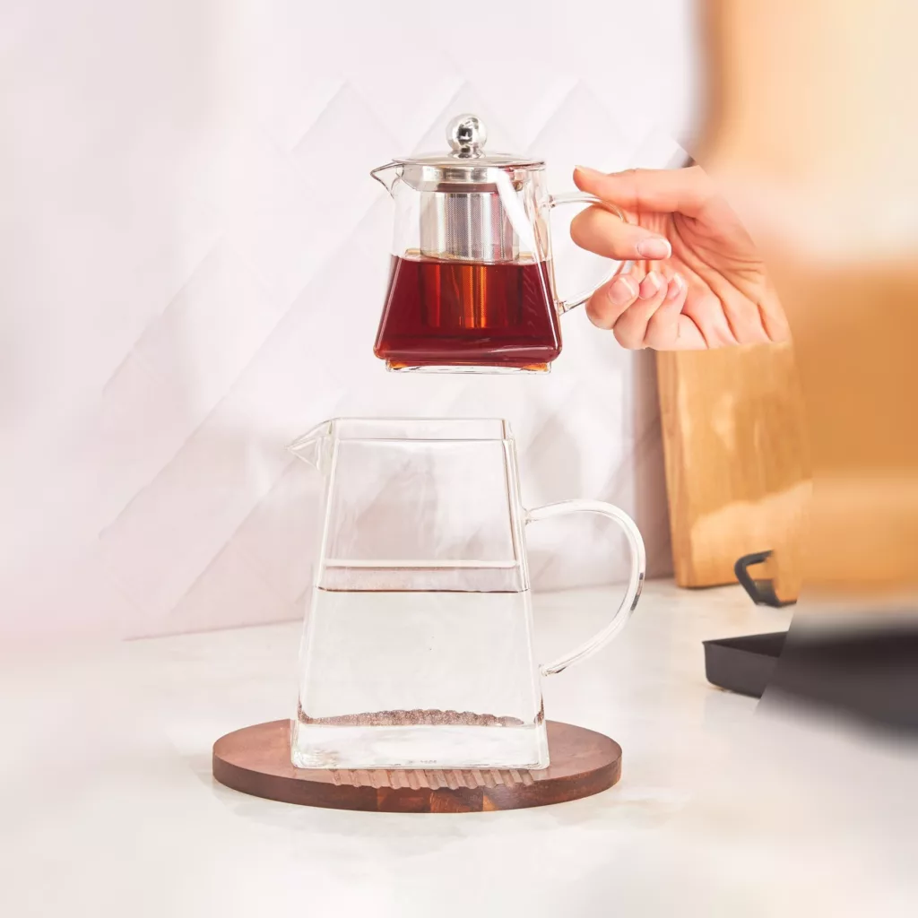 ست کتری و قوری مدل هرمی