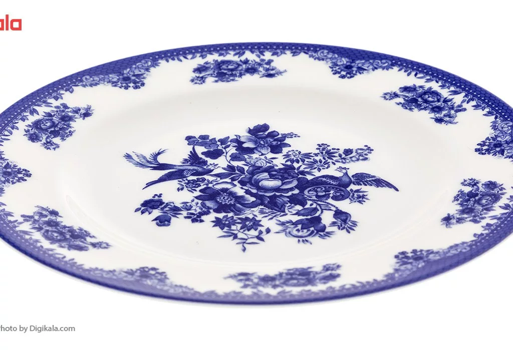 سرویس غذاخوری 28 پارچه چینی زرین ایران سری ایتالیا اف مدل Florance 2 درجه عالی