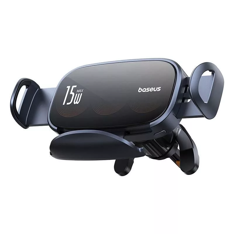 پایه نگهدارنده و شارژر بی سیم گوشی موبایل بیسوس مدل LightChaser BS-CM029