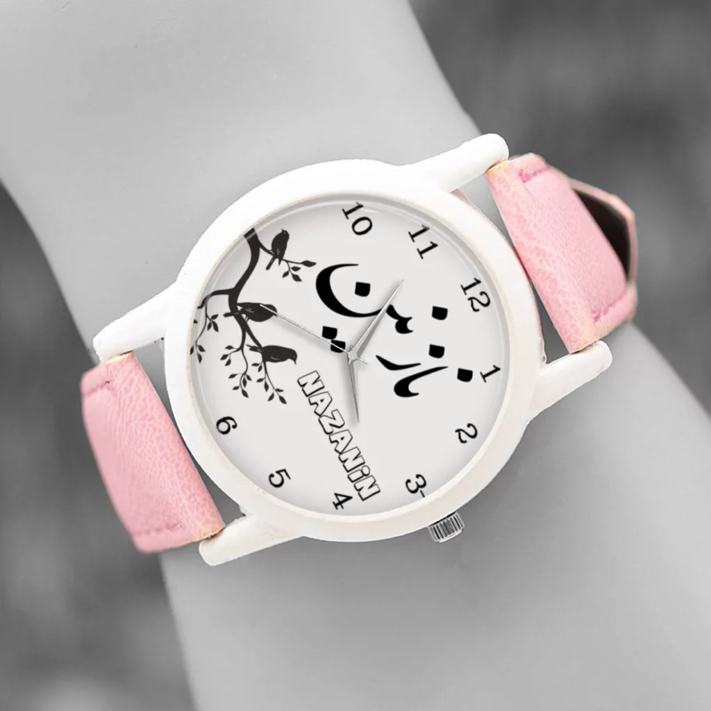 ساعت مچی عقربه ای زنانه طرح نازنین کد LF3193