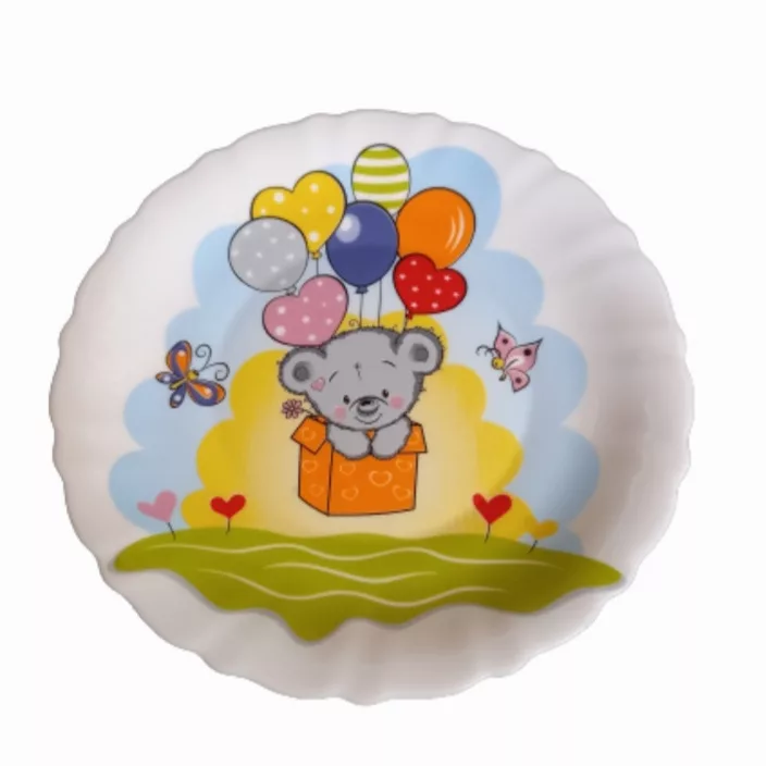 سرویس غذاخوری 5 تکه کودک پارس اپال مدل پسر کد  00773