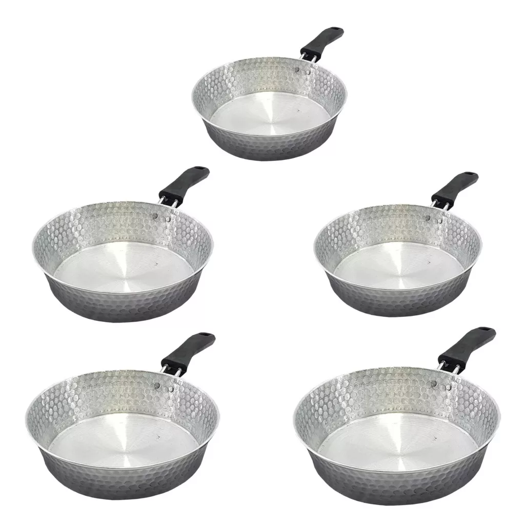 سرویس تابه 5 پارچه مدل روحی چکشی کد 18-20-22-24-26