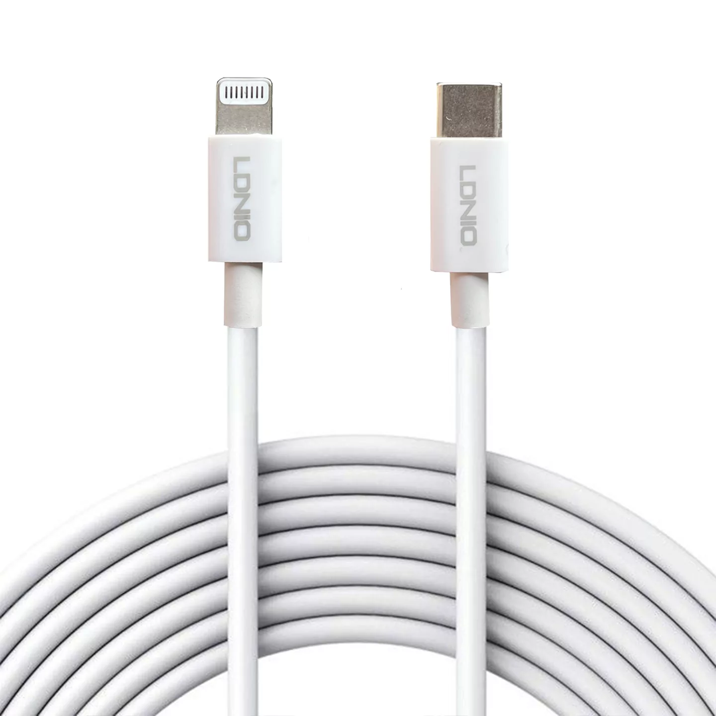 کابل تبدیل USB-C به لایتنینگ الدینیو مدل iphone-13 طول 1 متر کابل تبدیل USB-C به لایتنینگ الدینیو مدل iphone-13 طول 1 متر