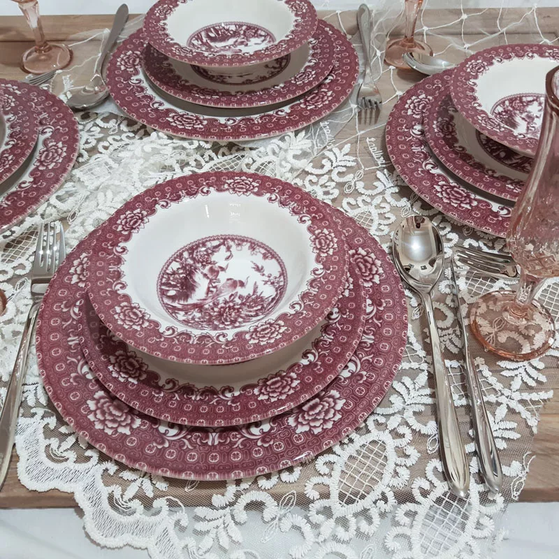 سرویس غذاخوری 12 پارچه انگلیش هوم کد 452