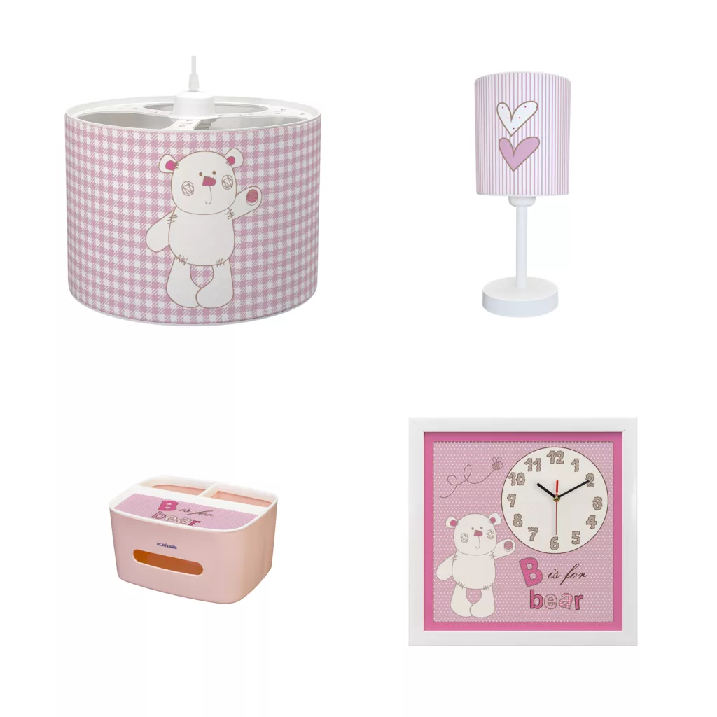 ست لوستر کودک مامز کیوتی مدل PL-36 بسته 4 عددی