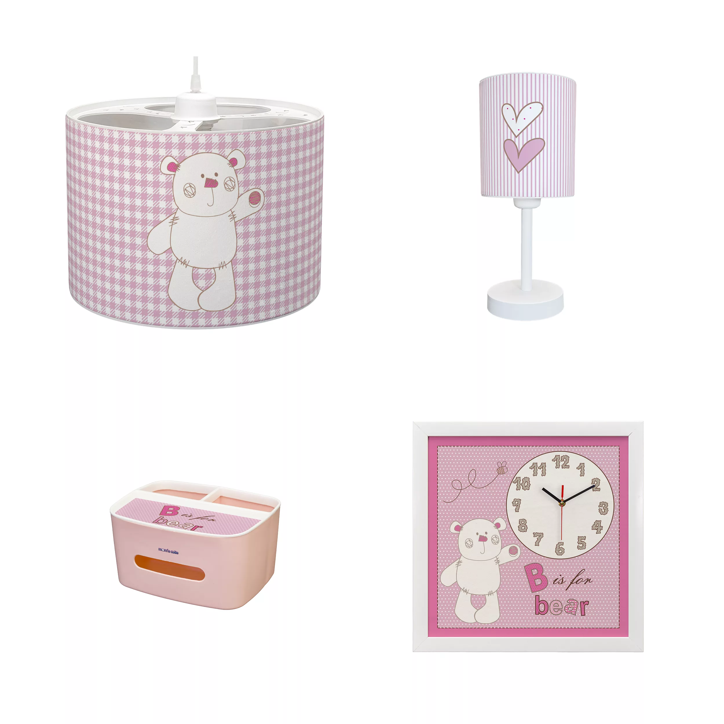 ست لوستر کودک مامز کیوتی مدل PL-36 بسته 4 عددی