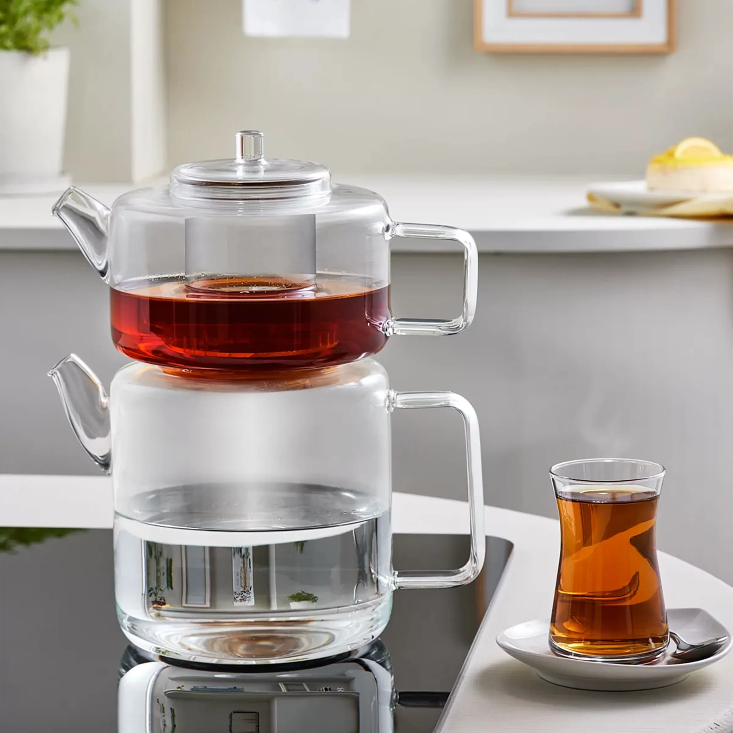 ست کتری و قوری شاهین مدل SH001