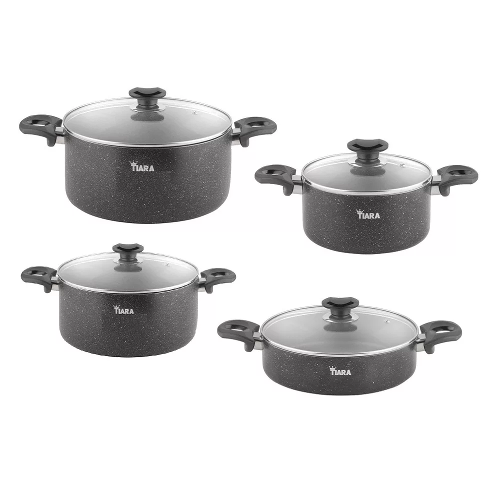 سرویس پخت و پز 8 پارچه تیارا مدل  TR-8SPTG