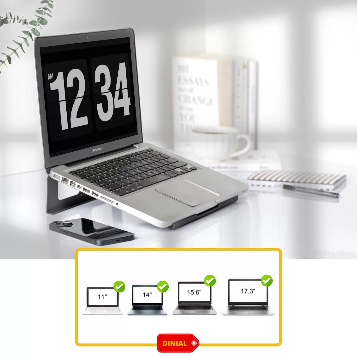 پایه نگهدارنده لپ تاپ دینیال مدل DN01