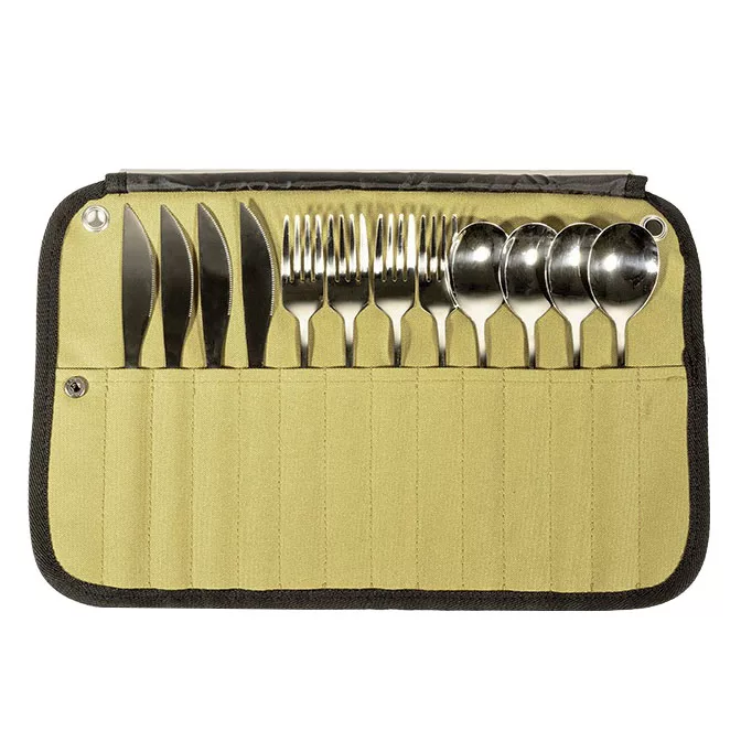 ست قاشق چنگال و چاقو سفری آوتو مدل AT6471