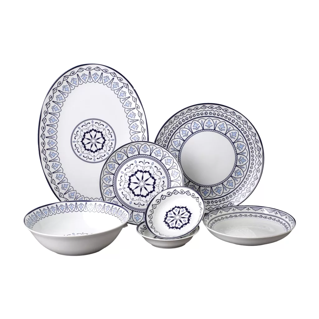 سرویس غذاخوری 26 پارچه 6 نفر مقصود مدل یارین