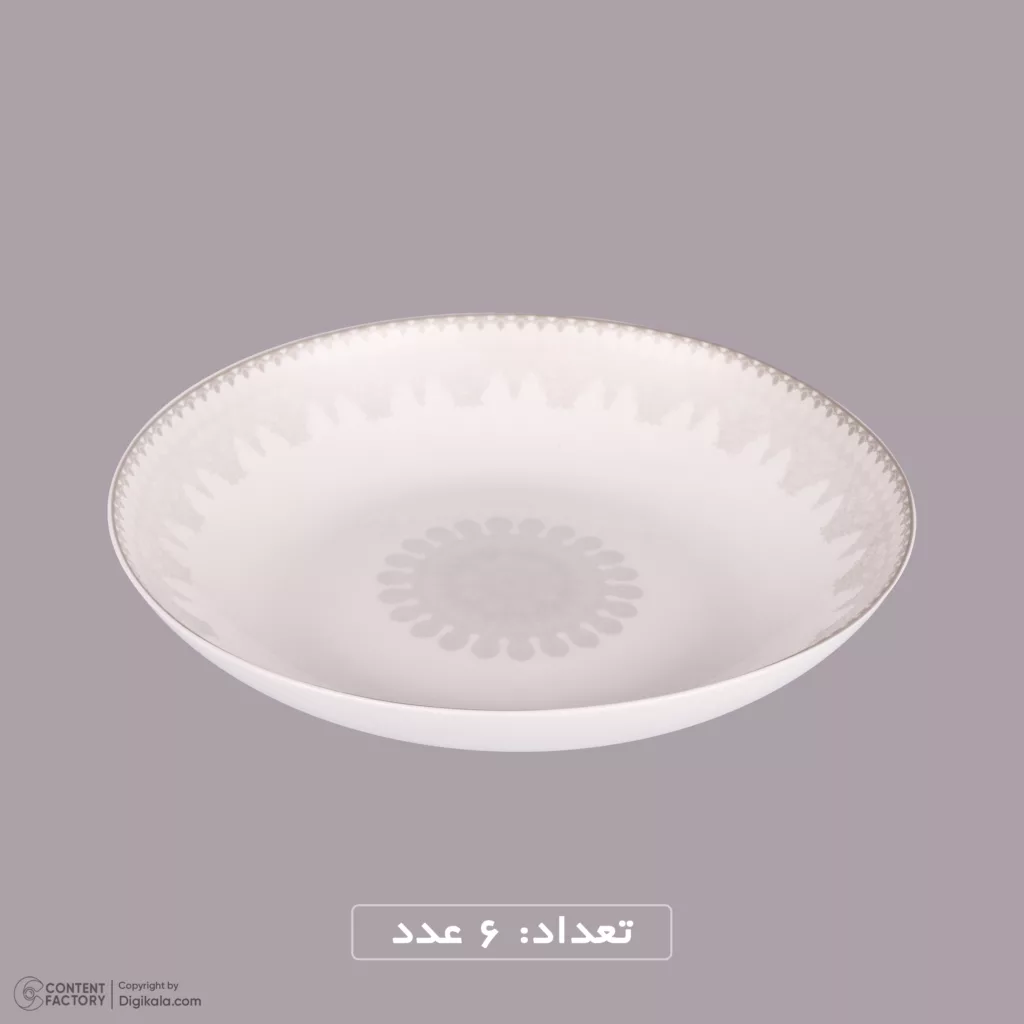 سرویس غذاخوری 18 پارچه 6 نفر شانی مدل 1040