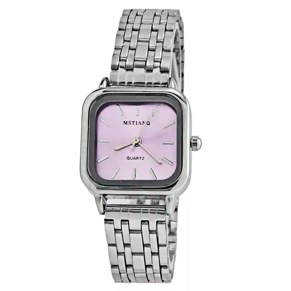 ساعت مچی عقربه ای زنانه مدل استیل_01