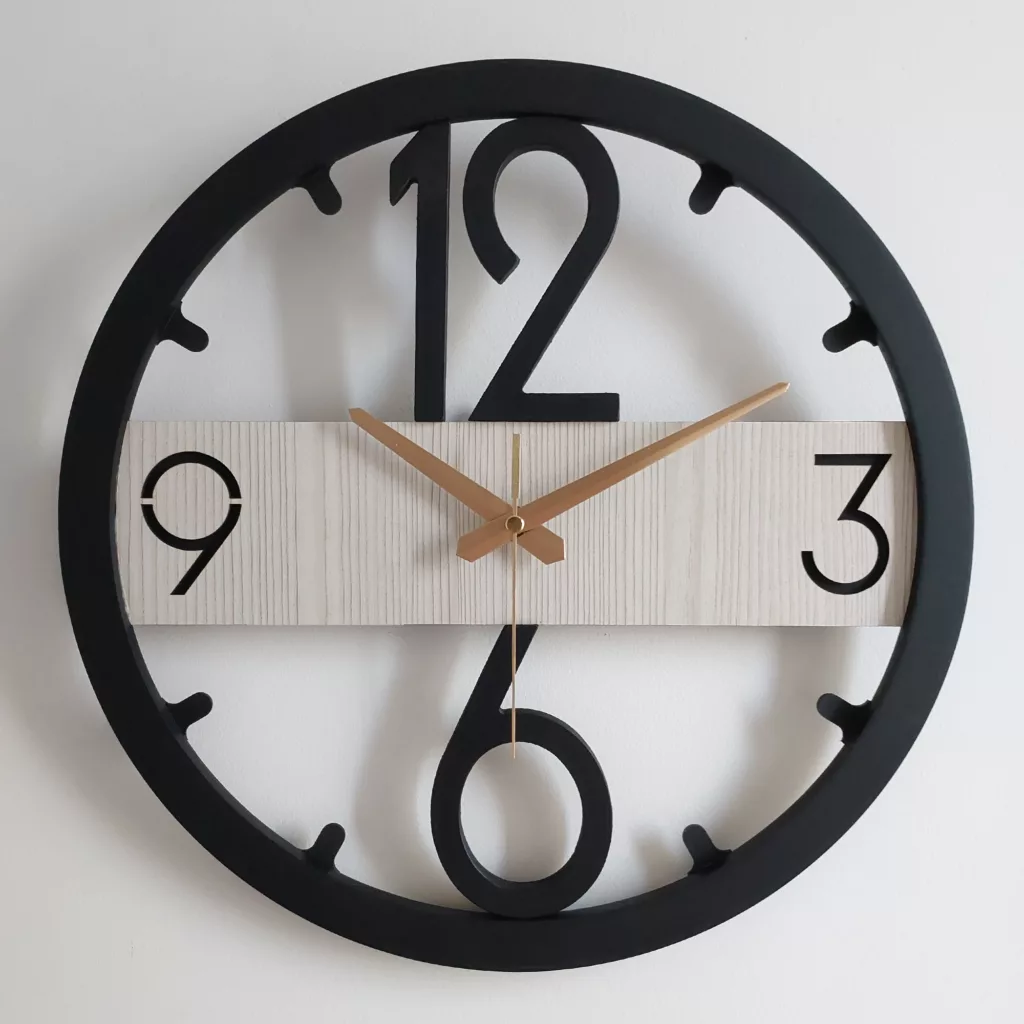 ساعت دیواری کوارتز مدل سکه مدل 126