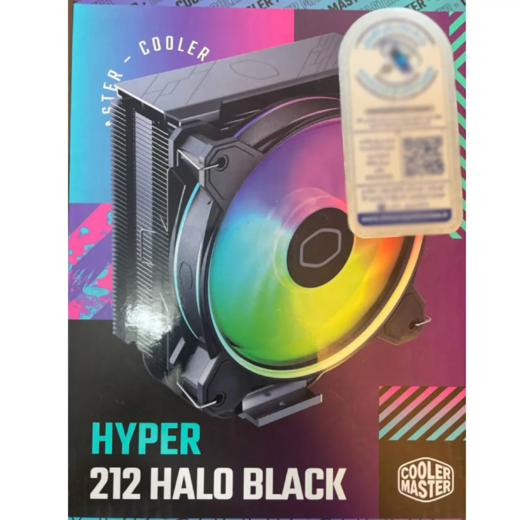 خنک کننده پردازنده کولر مستر مدل Hyper 212 Halo Black ARGB