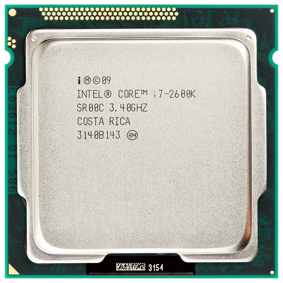 پردازنده مرکزی اینتل طرح Sandy Bridge مدل Core i7-2600K Tray