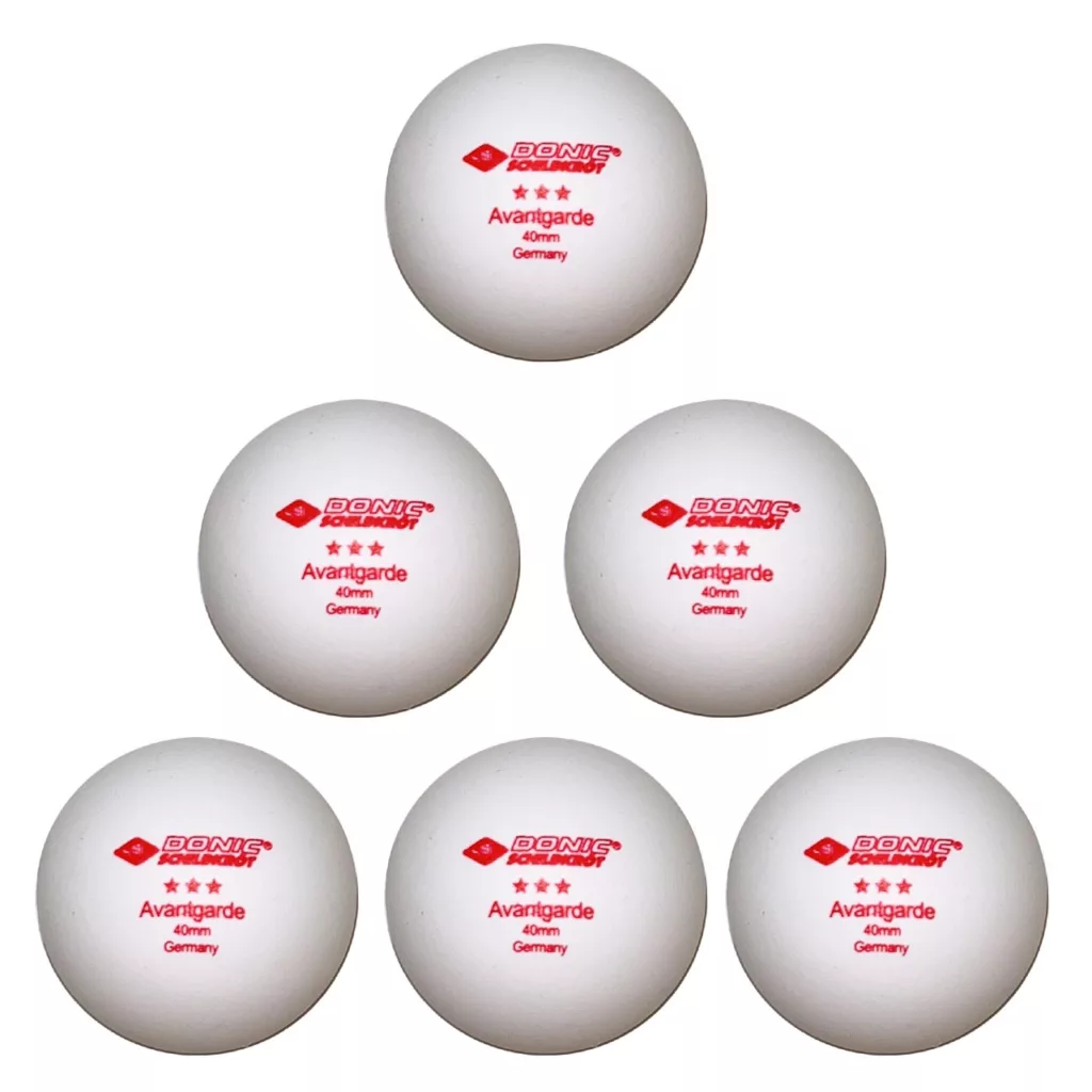 توپ پینگ پنگ دونیک مدل AVANTGRADE 3 star بسته 6 عددی