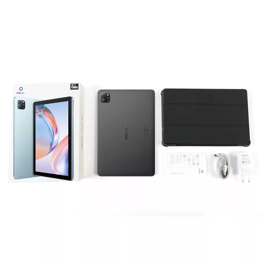تبلت 10.1 اینچ بلک ویو مدل Oscal Pad 70 با ظرفیت 128 گیگابایت و رم 4 گیگابایت، رزولوشن دوربین 13 مگاپیکسل