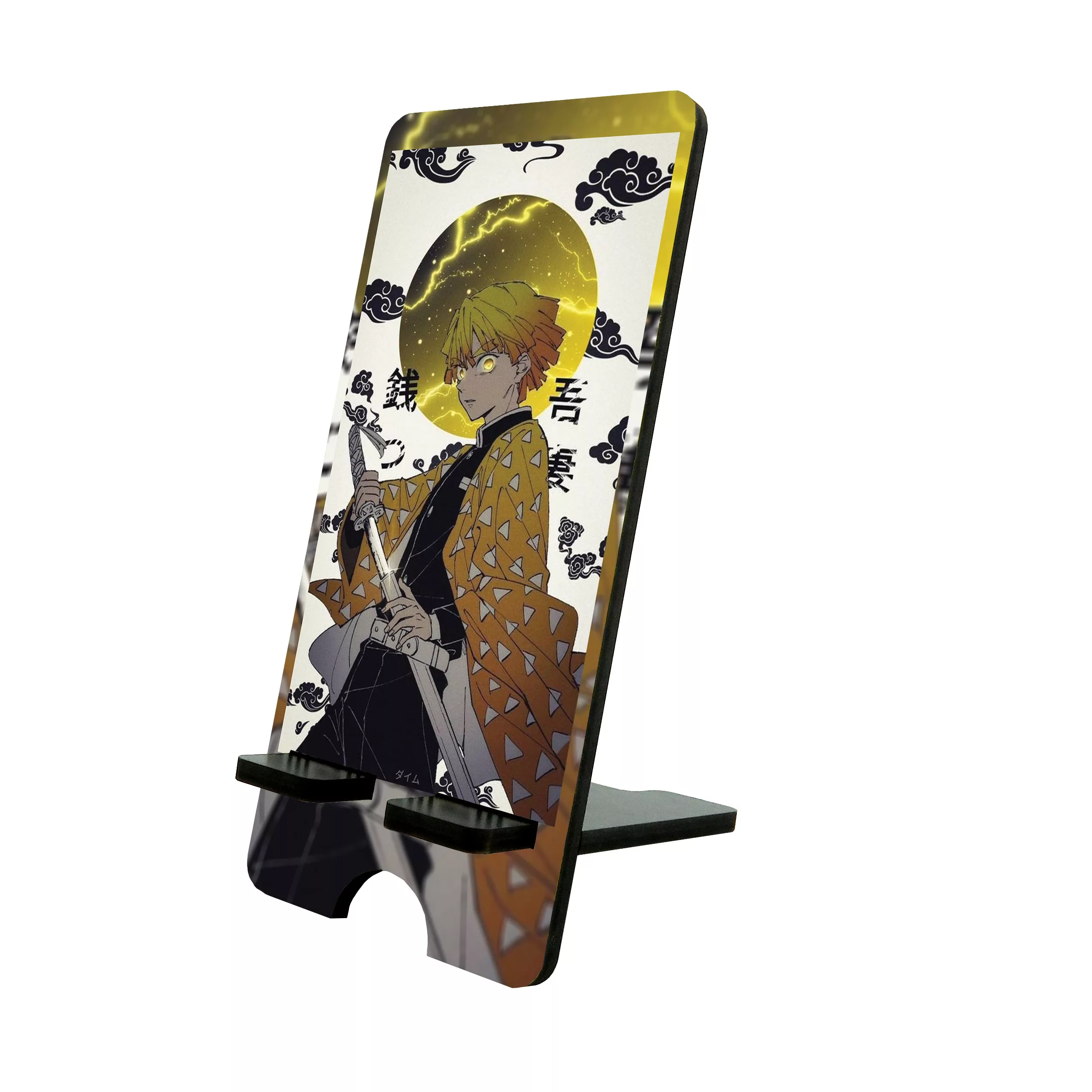 پایه نگهدارنده گوشی موبایل و تبلت طرح  Demon slayer زنیتسو کد 7072453