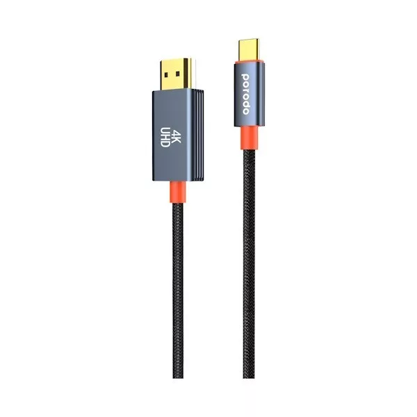 کابل تبدیل USB-C به HDMI پرودو مدل CBL0016 طول 2 متر