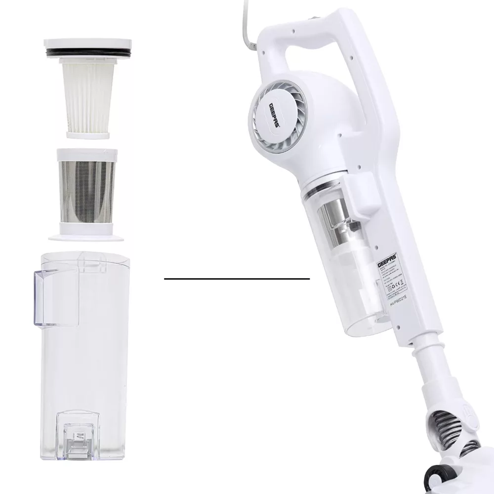 جاروبرقی مخزندار 600 وات جی پاس مدل 2596