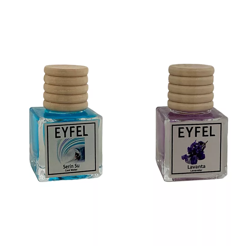 خوشبوکننده خودرو مدل کول واتر و لوندر حجم 10 میلی لیتر مجموعه 2 عددی