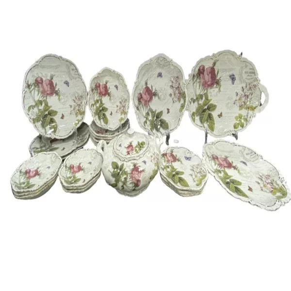 سرویس غذاخوری 30 پارچه 6 نفره لمونژ مدل 88280