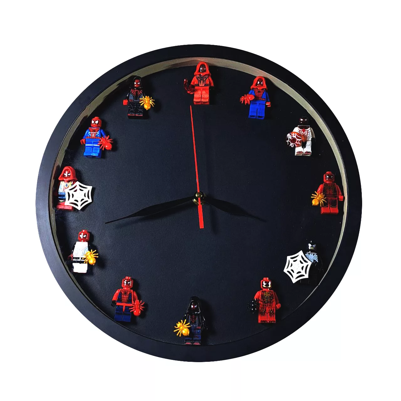 ساعت دیواری مکانیکی مدل spider طرح مرد عنکبوتی کد 01 ساعت دیواری مکانیکی مدل spider طرح مرد عنکبوتی کد 01