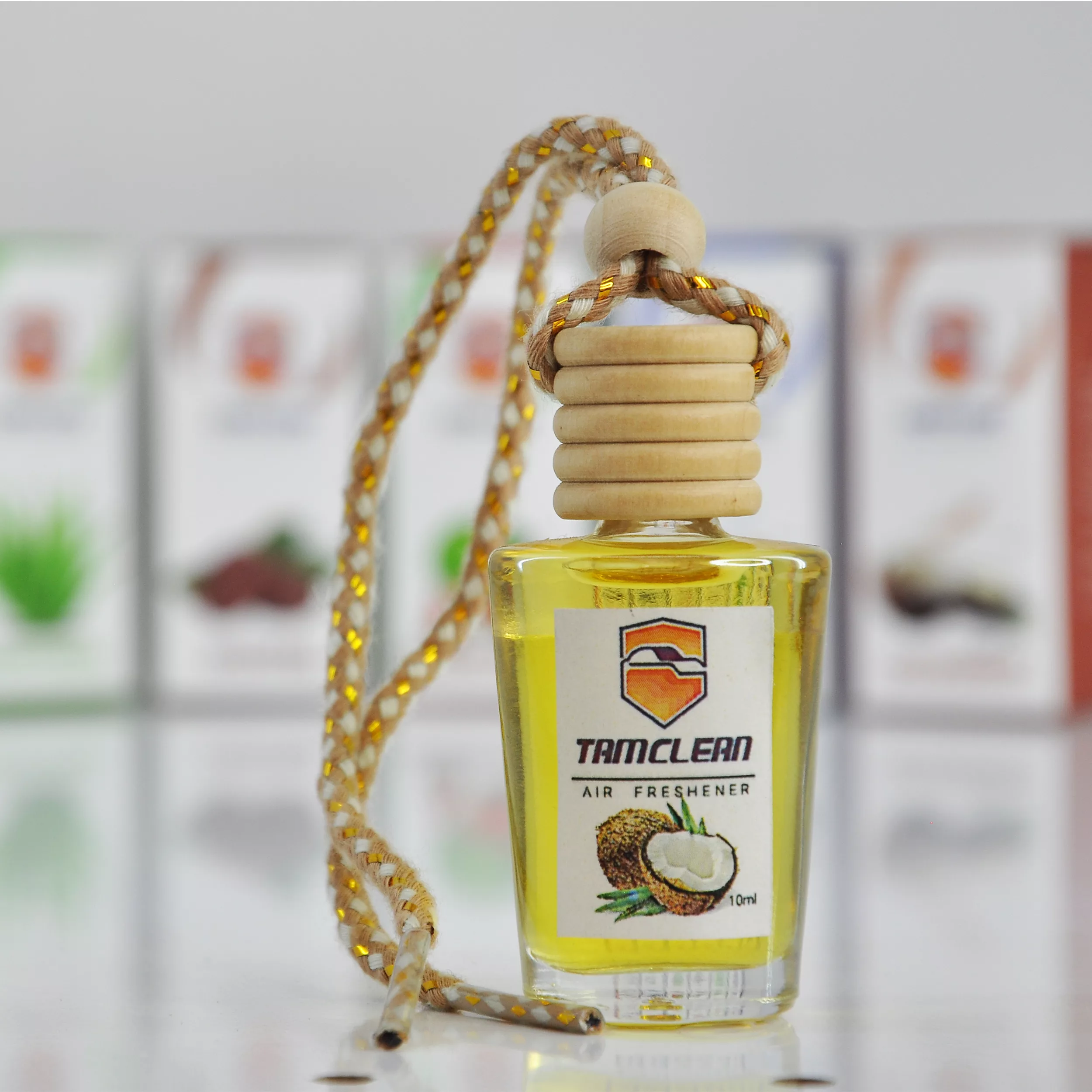 خوشبو کننده خودرو تام کلین مدل TC-FI10NDP حجم 10 میلی لیتر