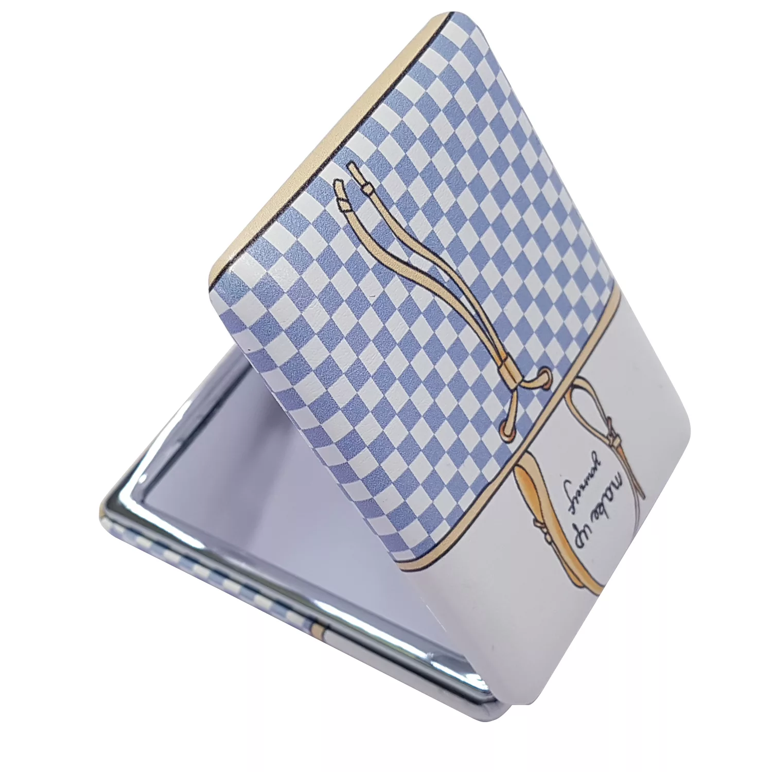 آینه جیبی مدل کیف کد CubBag2025BL