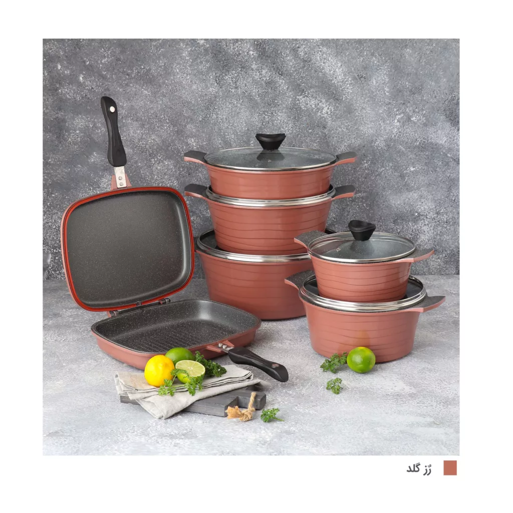 سرویس پخت و پز 12 پارچه دسینی مدل Rejina