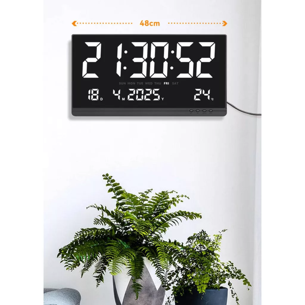 ساعت دیواری دیجیتال مدل DK-8025 کد W