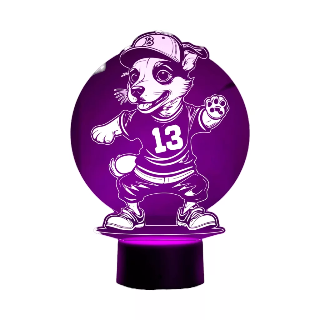 چراغ خواب کودک مدل بالبینگ سگ 6