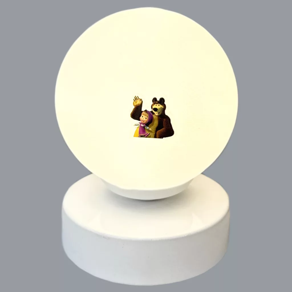 آباژور کودک نورهام مدل ماشا و میشا NHM- MASHA MISHA