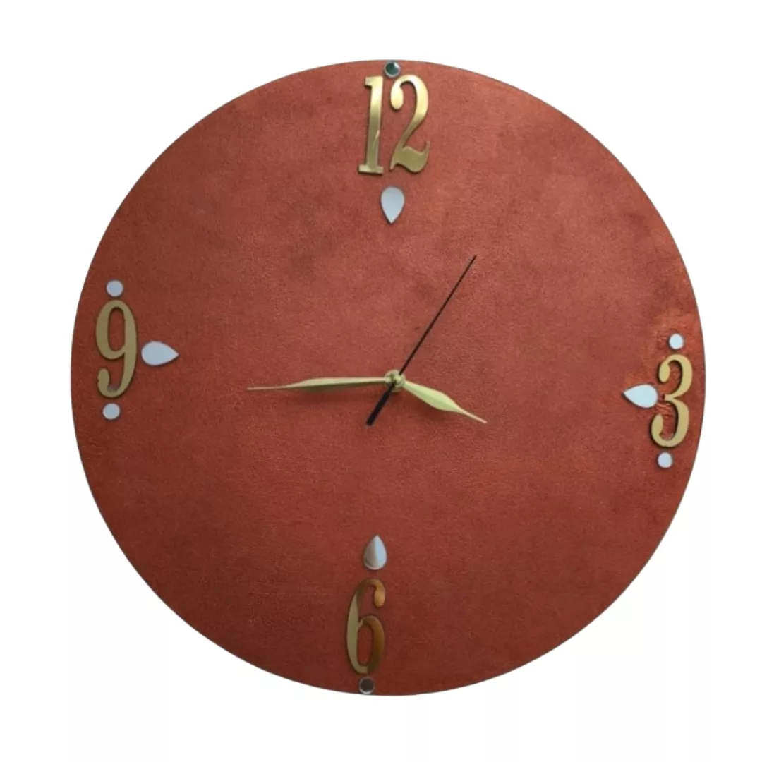 ساعت دیواری کوارتز مدل copper کد 006