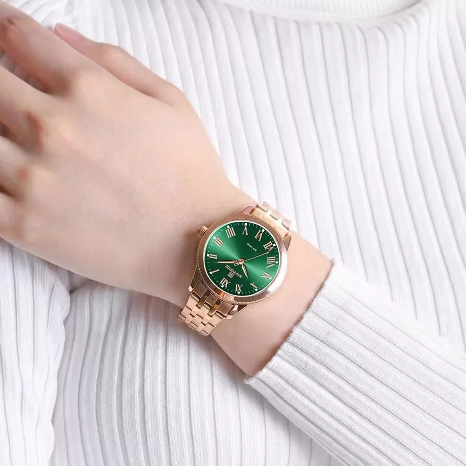 ساعت مچی عقربه ای زنانه نیوی فورس مدل NF5032RGGNRG