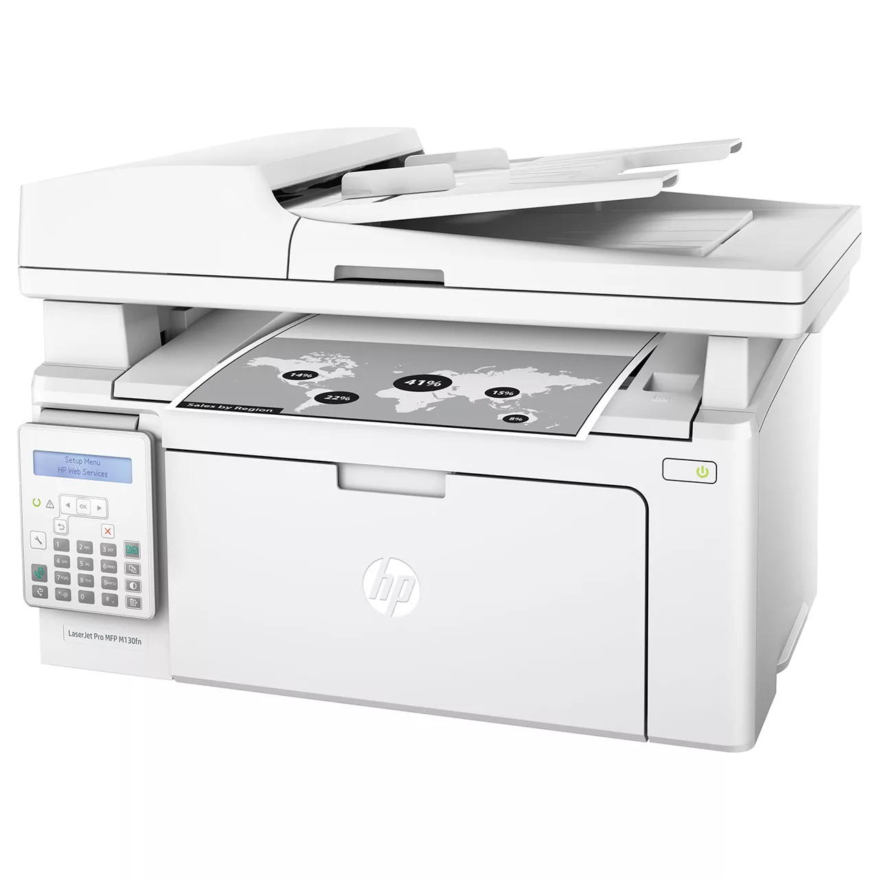 پرینتر چند کاره لیزری اچ پی مدل LaserJet Pro MFP M130fn