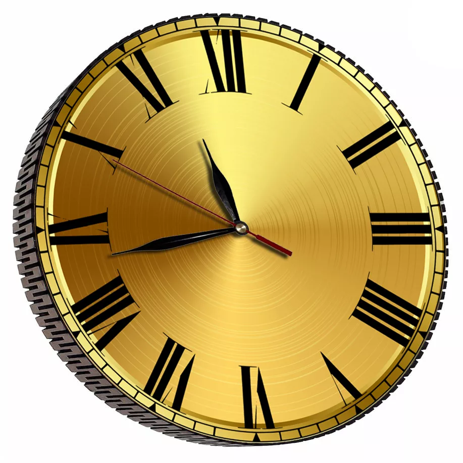 ساعت دیواری مدل گلدن