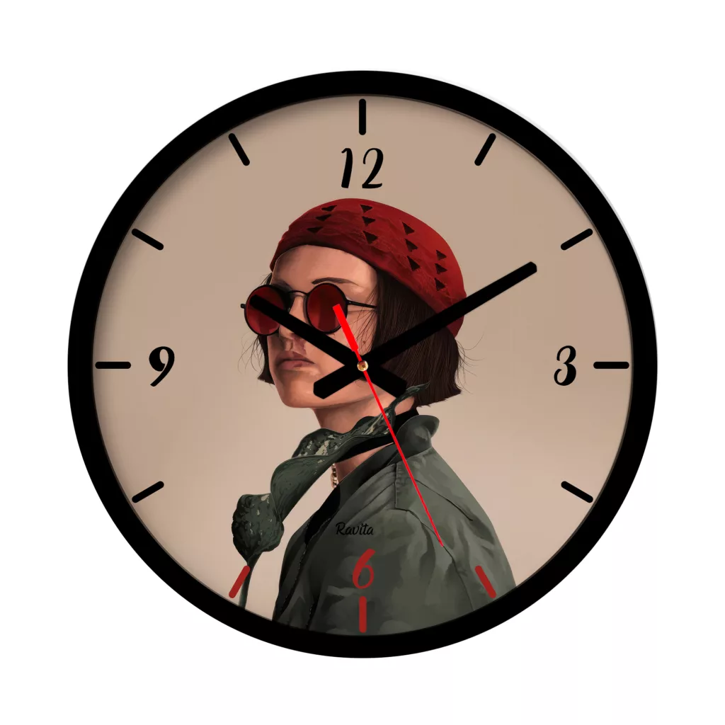 ساعت دیواری کوارتز راویتا مدل ماتیلدا کد 3625