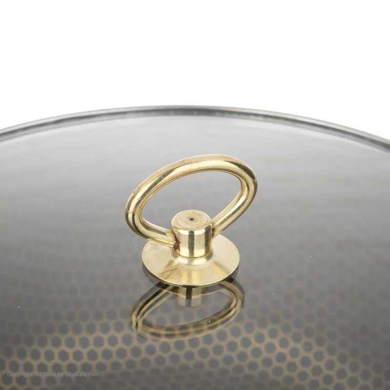 سرویس پخت و پز 14 پارچه هلنا طرح چدن مدل لانه زنبوری