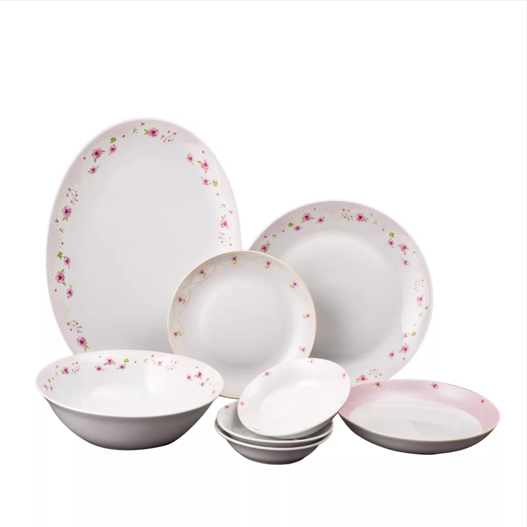 سرویس غذاخوری 26 پارچه 6 نفره مقصود مدل دوروتی